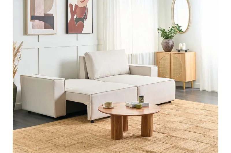 Brian Hjørnesovesofa 3-seter - Beige - Møbler - Sofaer - Sovesofaer - Hjørnesovesofa