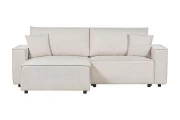 Brian Hjørnesovesofa 3-seter - Beige - Møbler - Sofaer - Sovesofaer - Hjørnesovesofa