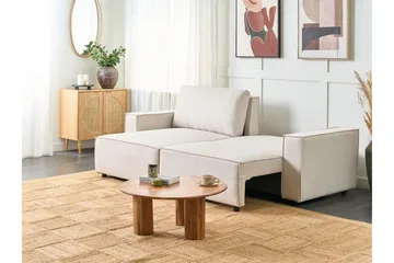Brian Hjørnesovesofa 3-seter - Beige - Møbler - Sofaer - Sovesofaer - Hjørnesovesofa