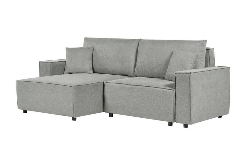 Brian Hjørnesovesofa 3-seter - Grå - Møbler - Sofaer - Sovesofaer - Hjørnesovesofa