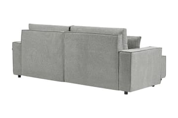 Brian Hjørnesovesofa 3-seter - Grå - Møbler - Sofaer - Sovesofaer - Hjørnesovesofa