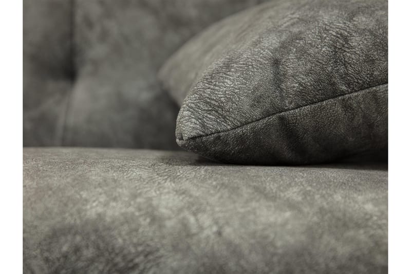 Bunty Sovesofa med Sjeselong 3-seter - Mørkegrå / Lysegrå - Møbler - Sofaer - Sovesofaer - Sovesofa divan