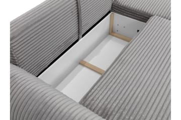 Burman Sovesofa med Sjeselong 3-seter i Manchester - Brun - Møbler - Sofaer - Sovesofaer - Sovesofa divan