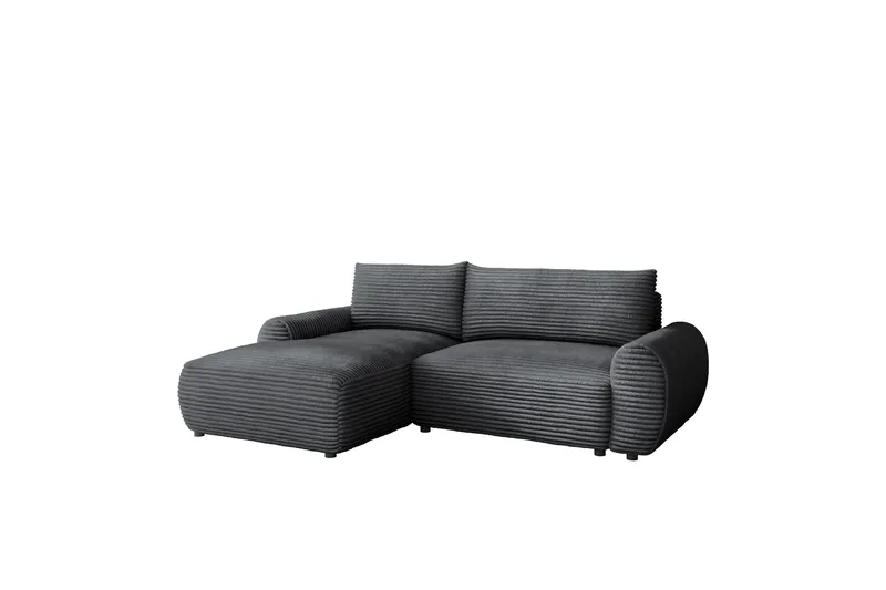 Burman Sovesofa med Sjeselong 3-seter i Manchester, Grå