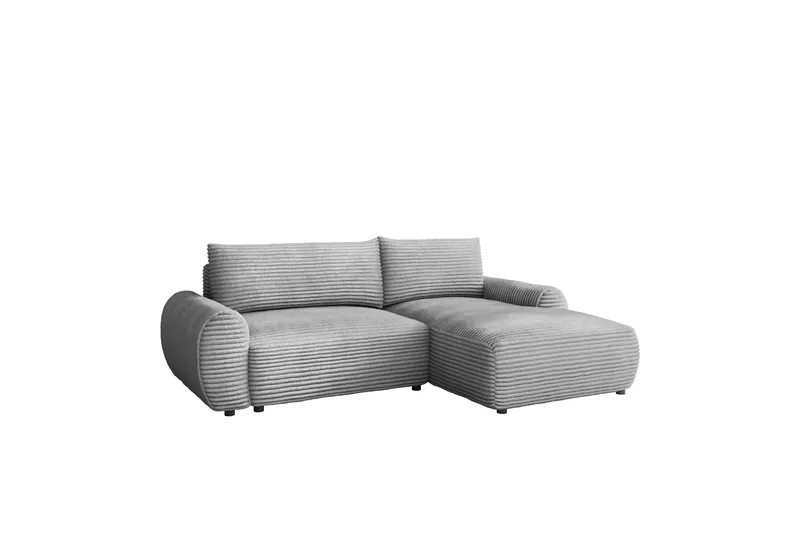 Burman Sovesofa med Sjeselong 3-seter i Manchester, Grå