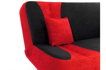 Burralla 2-seters Utfellbar Sovesofa 118x184 cm med Oppbevaring i Fløyel - Grønn - Møbler - Sofaer - Sovesofaer - 2 seters sovesofa