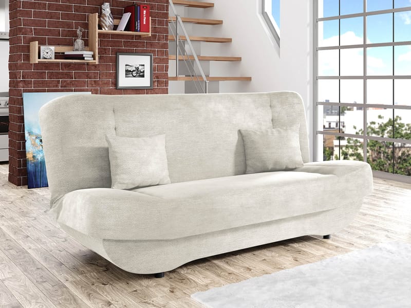 Burralla 3-seters sovesofa - beige - Møbler - Sofaer - Sovesofaer - 2 seters sovesofa