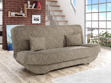 Burralla 3-seters sovesofa - beige - Møbler - Sofaer - Sovesofaer - 2 seters sovesofa