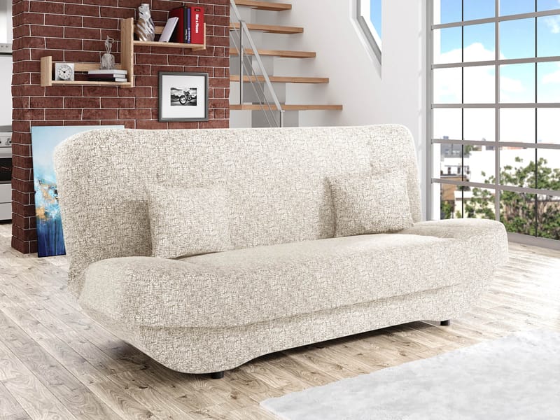 Burralla 3-seters sovesofa - grå - Møbler - Sofaer - Sovesofaer - 2 seters sovesofa