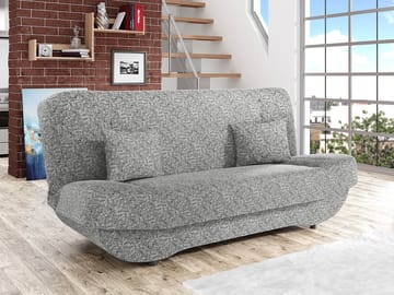Burralla 3-seters sovesofa - grå - Møbler - Sofaer - Sovesofaer - 2 seters sovesofa