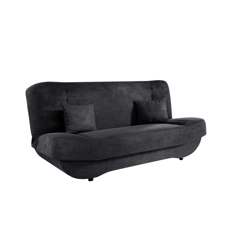 Burralla 3-seters sovesofa, svart