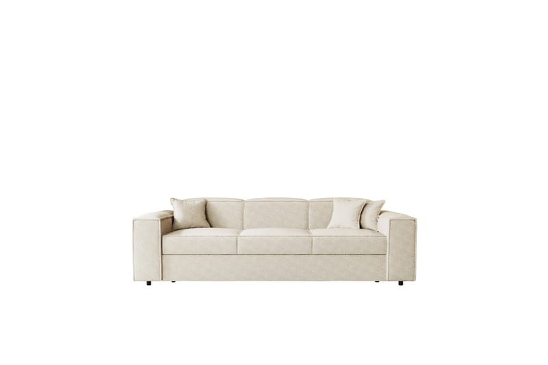 Bysantinsk 3-Seters Sovesofa - Beige - Møbler - Sofaer - Sovesofaer - 3 seters sovesofa