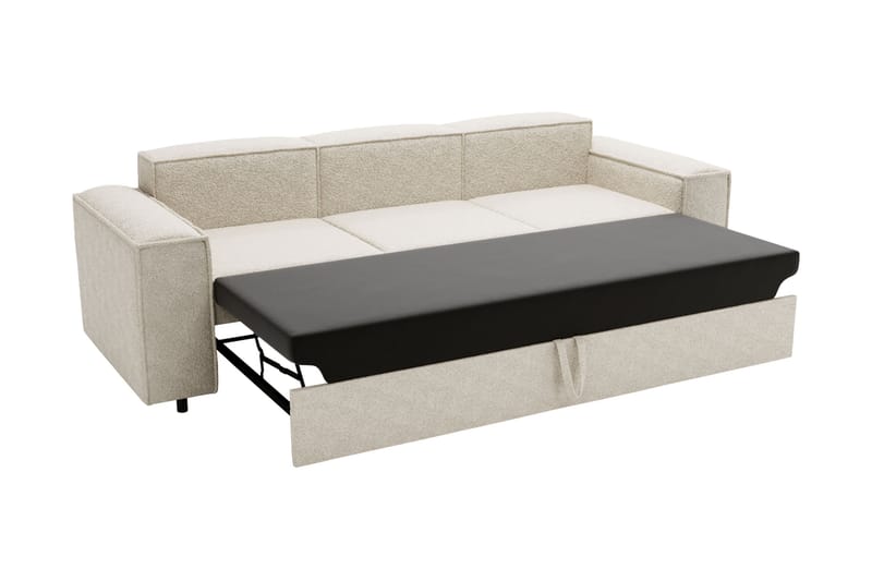 Bysantinsk 3-Seters Sovesofa - Grå - Møbler - Sofaer - Sovesofaer - 3 seters sovesofa