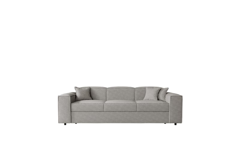 Bysantinsk 3-Seters Sovesofa - Grå - Møbler - Sofaer - Sovesofaer - 3 seters sovesofa