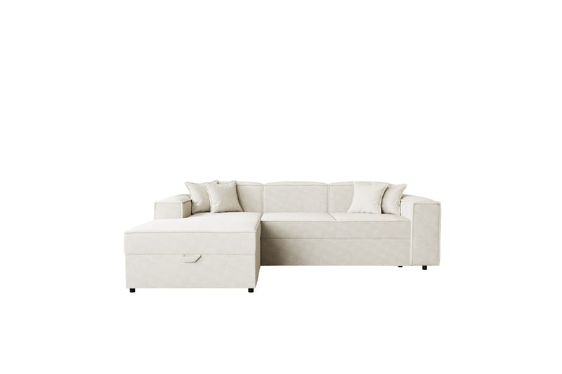 Bysantinsk Sovesofa Med 3-Seters Divan - Beige - Møbler - Sofaer - Sovesofaer - Sovesofa divan
