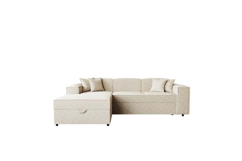 Bysantinsk Sovesofa Med 3-Seters Divan - Beige - Møbler - Sofaer - Sovesofaer - Sovesofa divan