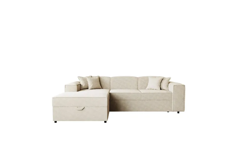 Bysantinsk Sovesofa Med 3-Seters Divan, Beige