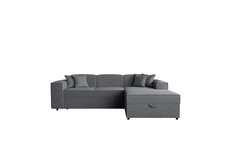 Bysantinsk Sovesofa Med 3-Seters Divan, Grå