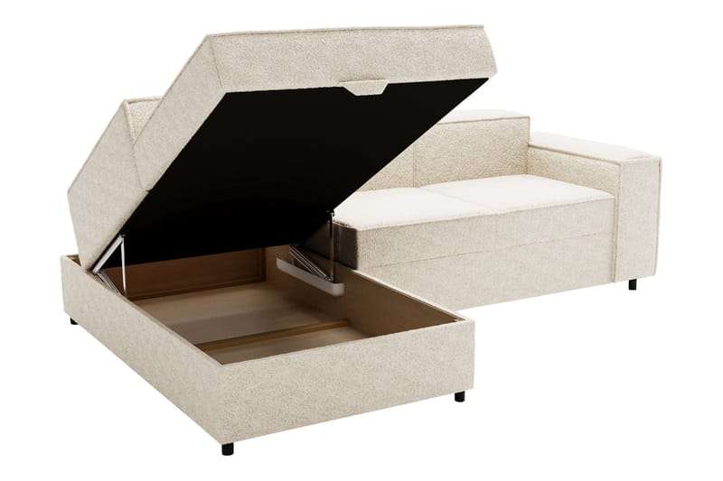 Bysantinsk Sovesofa Med 3-Seters Divan - Grå - Møbler - Sofaer - Sovesofaer - Sovesofa divan