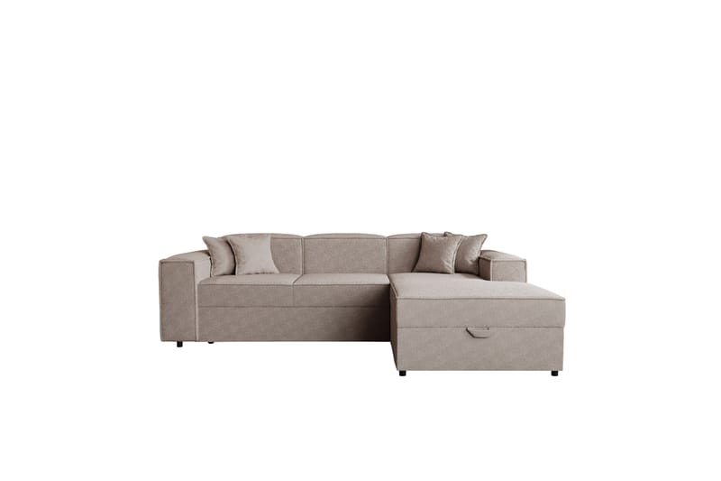 Bysantinsk Sovesofa Med 3-Seters Divan - Grå - Møbler - Sofaer - Sovesofaer - Sovesofa divan