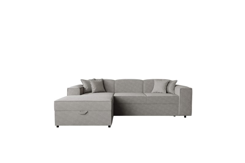 Bysantinsk Sovesofa Med 3-Seters Divan - Grå - Møbler - Sofaer - Sovesofaer - Sovesofa divan