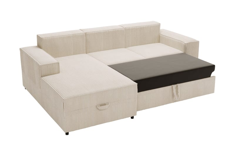 Bysantinsk Sovesofa Med 3-Seters Divan - Hvit - Møbler - Sofaer - Sovesofaer - Sovesofa divan