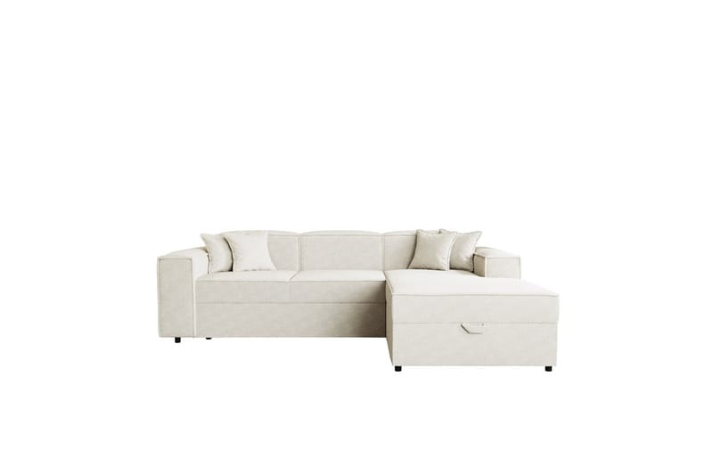 Bysantinsk Sovesofa Med 3-Seters Divan - Hvit - Møbler - Sofaer - Sovesofaer - Sovesofa divan