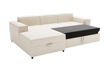 Bysantinsk Sovesofa Med 3-Seters Divan - Hvit - Møbler - Sofaer - Sovesofaer - Sovesofa divan