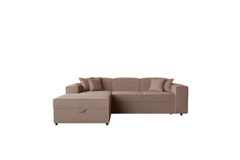 Bysantinsk Sovesofa Med 3-Seters Divan, Rosa