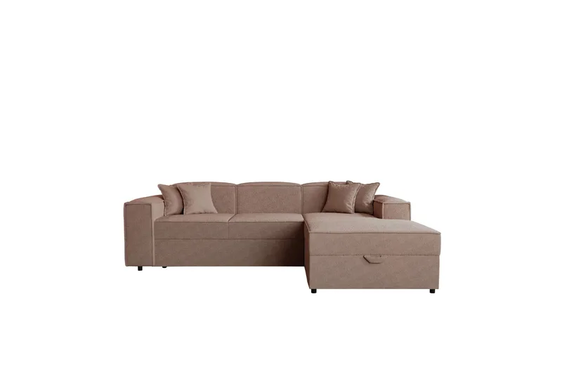 Bysantinsk Sovesofa Med 3-Seters Divan - Rosa - Møbler - Sofaer - Sovesofaer - Sovesofa divan