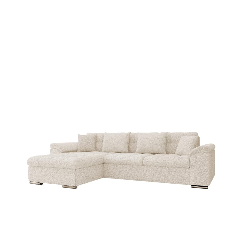 Camior 4-seters sovesofa med divan, venstrevendt - Offwhite - Møbler - Sofaer - Sovesofaer - Hjørnesovesofa