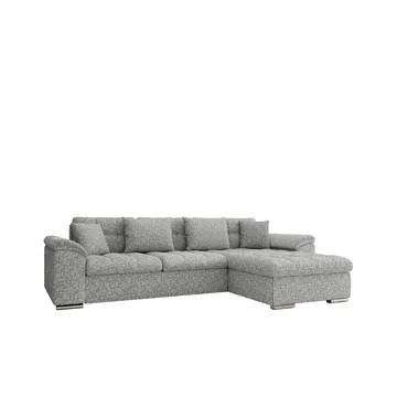 Camior 4-seters sovesofa med sjeselong, høyrevendt - Grå - Møbler - Sofaer - Sovesofaer - Hjørnesovesofa