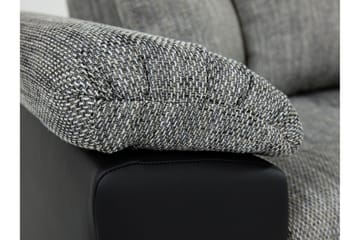 Camior Sovesofa Med 3-Seters Divan - Hvit - Møbler - Sofaer - Sovesofaer - Sovesofa divan