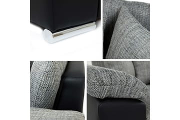 Camior Sovesofa Med 3-Seters Divan - Hvit - Møbler - Sofaer - Sovesofaer - Sovesofa divan