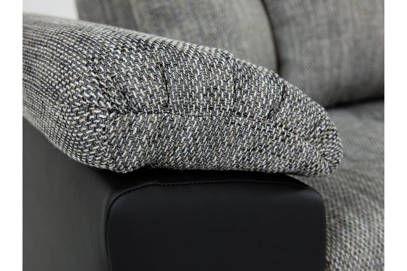 Camior Sovesofa med Divan 3-seter - Grå - Møbler - Sofaer - Sovesofaer - Sovesofa divan