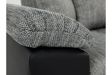 Camior Sovesofa med Divan 3-seter - Grå - Møbler - Sofaer - Sovesofaer - Sovesofa divan