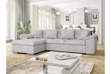 Camior Sovesofa med Divan 3-seter - Grå - Møbler - Sofaer - Sovesofaer - Sovesofa divan