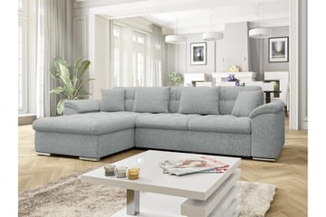 Camior Sovesofa med Divan 3-seter - Grå - Møbler - Sofaer - Sovesofaer - Sovesofa divan