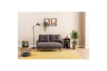 Canelo Sovesofa 2-sits - Grå - Møbler - Sofaer - Sovesofaer - 2 seters sovesofa