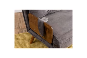 Canelo Sovesofa 2-sits - Grå - Møbler - Sofaer - Sovesofaer - 2 seters sovesofa