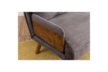 Canelo Sovesofa 2-sits - Grå - Møbler - Sofaer - Sovesofaer - 2 seters sovesofa