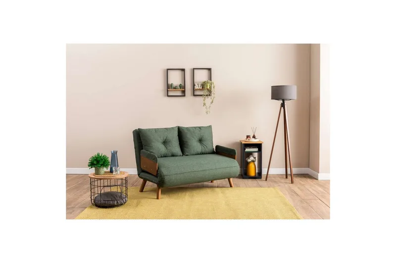 Canelo Sovesofa 2-sits - Grønn - Møbler - Sofaer - Sovesofaer - 2 seters sovesofa