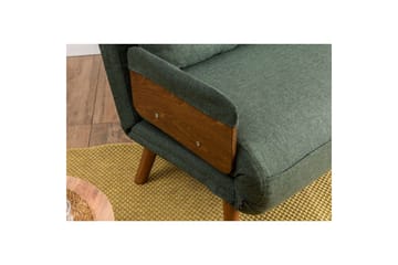 Canelo Sovesofa 2-sits - Grønn - Møbler - Sofaer - Sovesofaer - 2 seters sovesofa