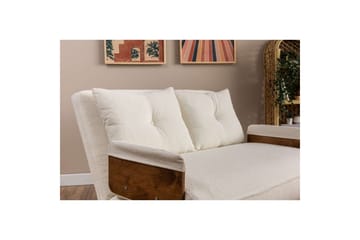 Canelo Sovesofa 2-sits - Hvit - Møbler - Sofaer - Sovesofaer - 2 seters sovesofa