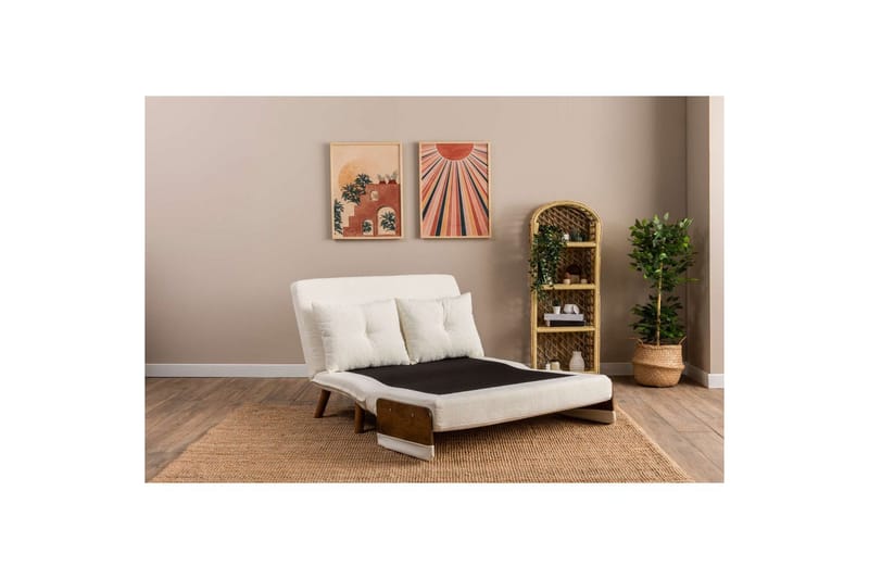 Canelo Sovesofa 2-sits - Hvit - Møbler - Sofaer - Sovesofaer - 2 seters sovesofa