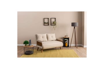 Canelo Sovesofa 2-sits - Krem - Møbler - Sofaer - Sovesofaer - 2 seters sovesofa