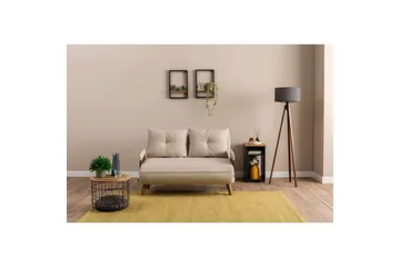 Canelo Sovesofa 2-sits - Krem - Møbler - Sofaer - Sovesofaer - 2 seters sovesofa