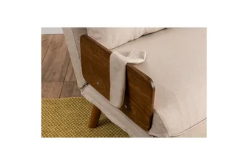 Canelo Sovesofa 2-sits - Krem - Møbler - Sofaer - Sovesofaer - 2 seters sovesofa