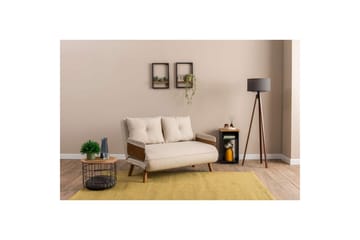 Canelo Sovesofa 2-sits - Krem - Møbler - Sofaer - Sovesofaer - 2 seters sovesofa