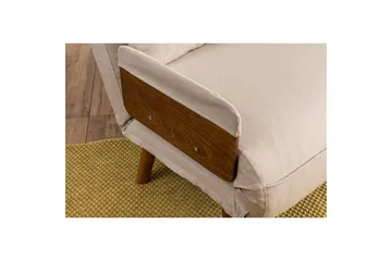 Canelo Sovesofa 2-sits - Krem - Møbler - Sofaer - Sovesofaer - 2 seters sovesofa